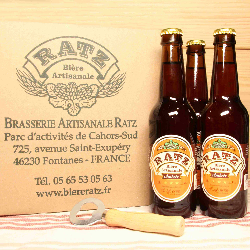 Bière ambrée - Ratz - colis 12 x 33cl Ratz vrac-zero-dechet-ecolo-montaudran