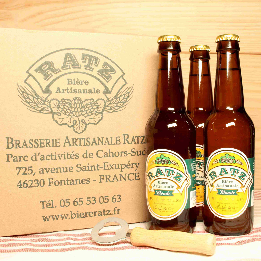 Bière blonde - Ratz - colis 12 x 33cl Ratz vrac-zero-dechet-ecolo-montaudran