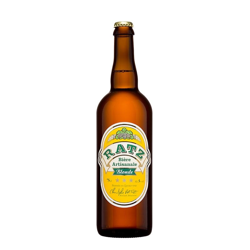 Bière blonde - Ratz - colis 6 x 75cl Ratz vrac-zero-dechet-ecolo-montaudran