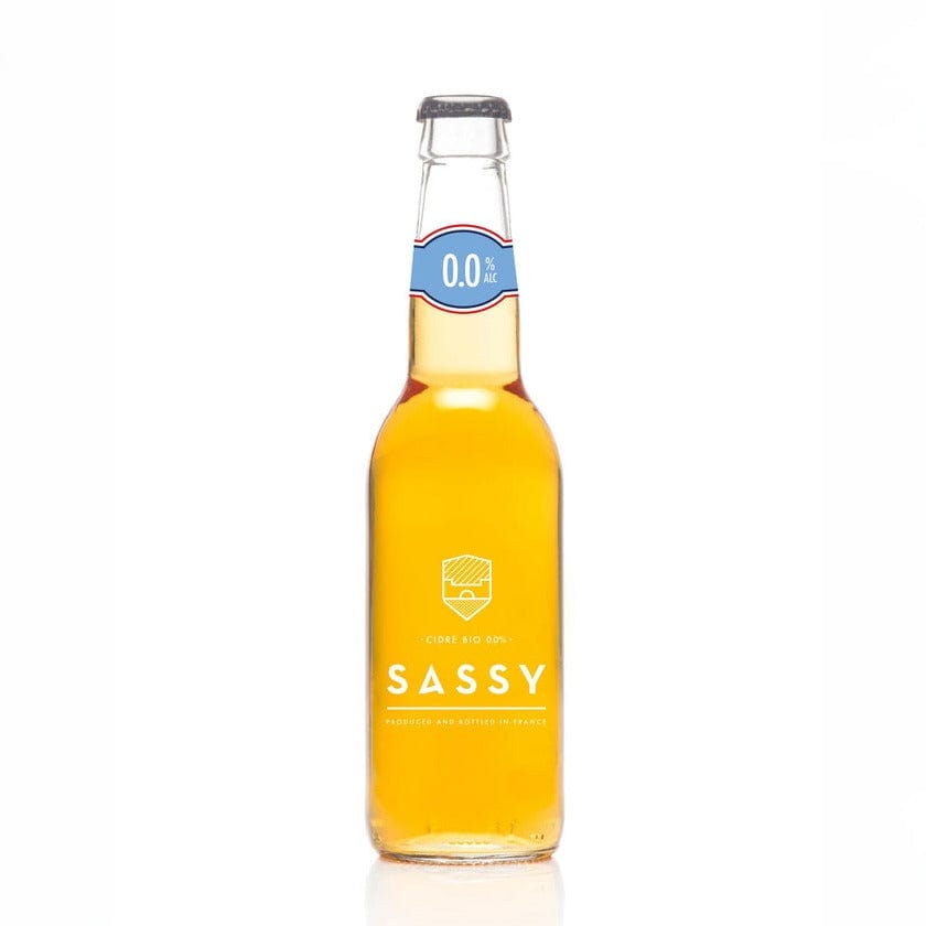 Cidre sans alcool BIO - 25,5cl Sassy vrac-zero-dechet-ecolo-montaudran