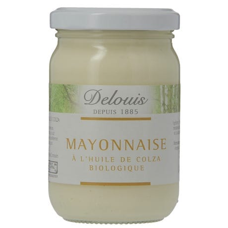 Mayonnaise huile de colza BIO - 185g Delouis vrac-zero-dechet-ecolo-montaudran