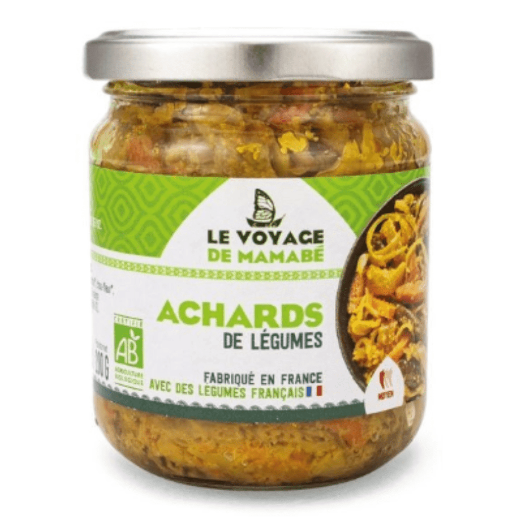 Achards de légumes BIO - 200g Le voyage de Mamabé vrac-zero-dechet-ecolo-montaudran