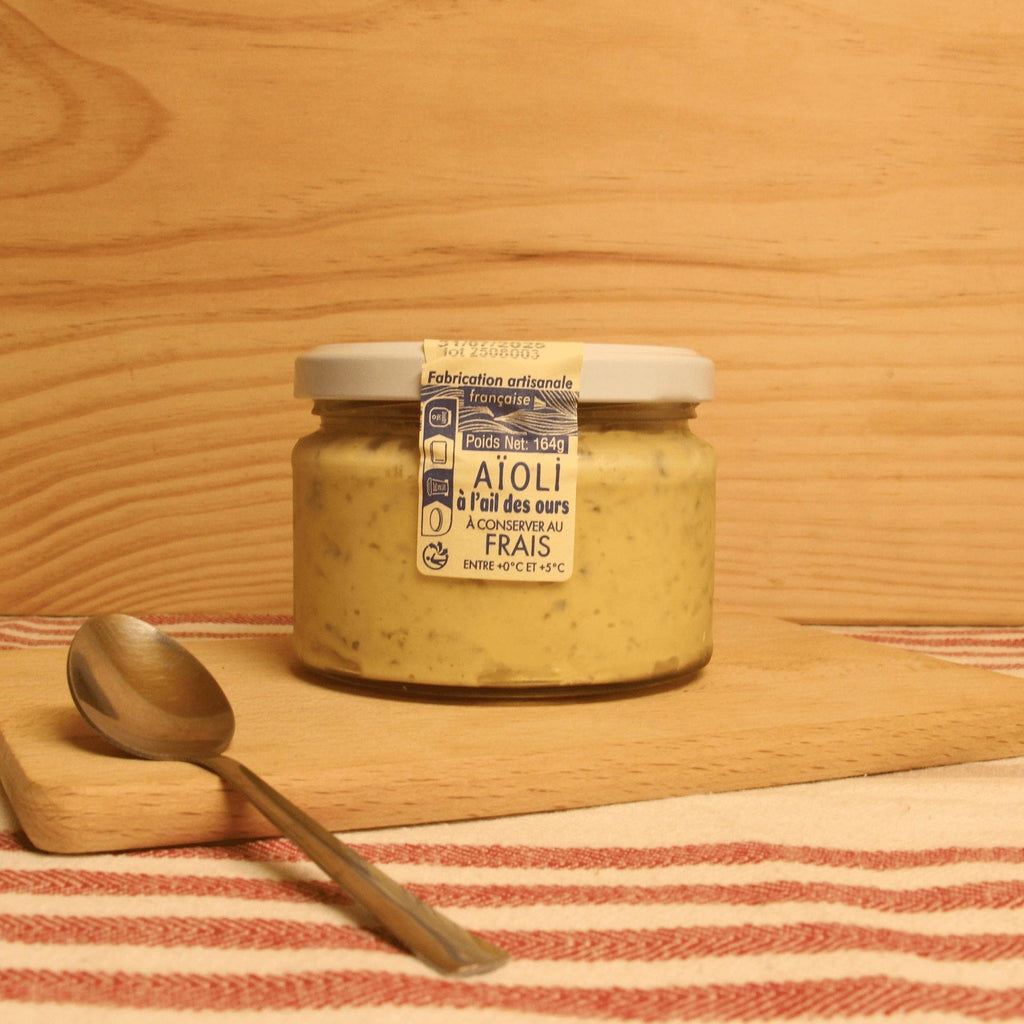Aïoli végétal à l'ail des ours BIO - 164g Culinare vrac-zero-dechet-ecolo-montaudran