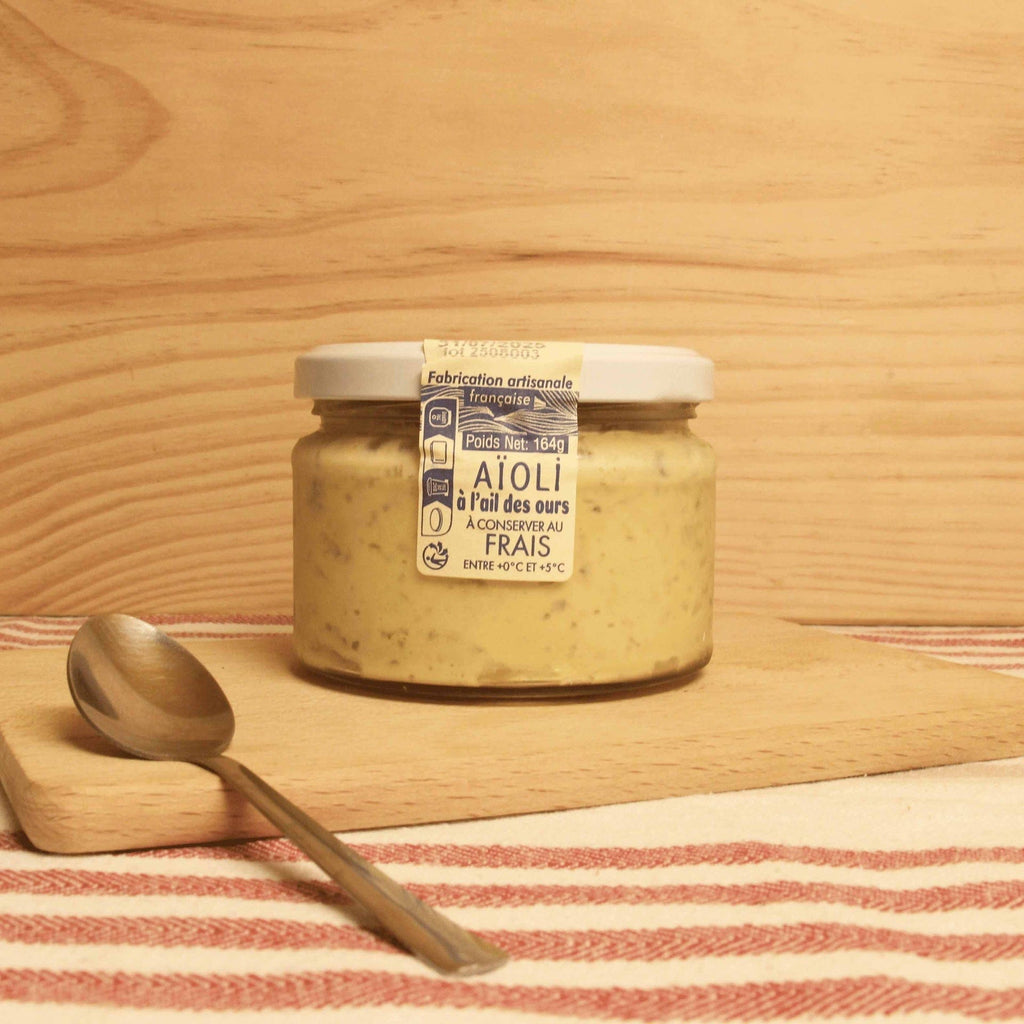 Aïoli végétal à l'ail des ours BIO - 164g Culinare vrac-zero-dechet-ecolo-montaudran