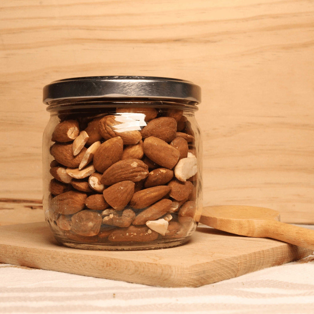 Amandes complètes grillées BIO - 180g Base Organic Food vrac-zero-dechet-ecolo-montaudran