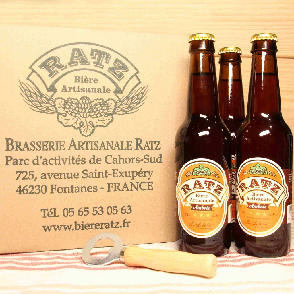 Bière ambrée - Ratz - Pack 12 x 33cl Ratz vrac-zero-dechet-ecolo-montaudran