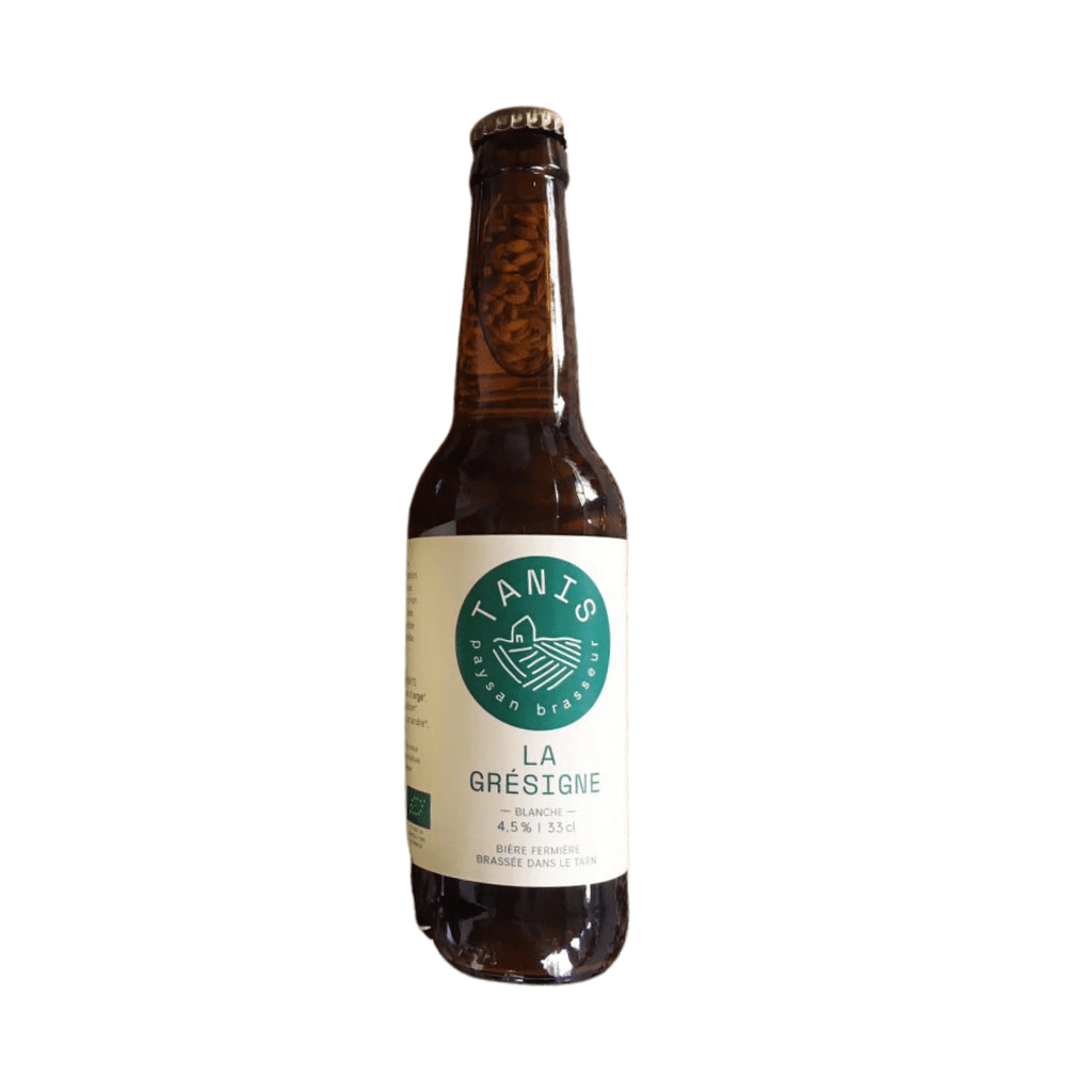 Bière blanche Grésigne BIO - 33cl Tanis vrac-zero-dechet-ecolo-montaudran