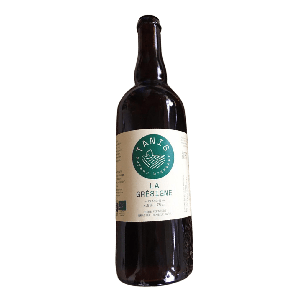 Bière blanche Grésigne BIO - 75cl Tanis vrac-zero-dechet-ecolo-montaudran