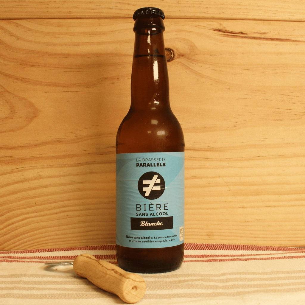 Bière Blanche sans alcool BIO - 33 cl La Brasserie Parallèle vrac-zero-dechet-ecolo-montaudran