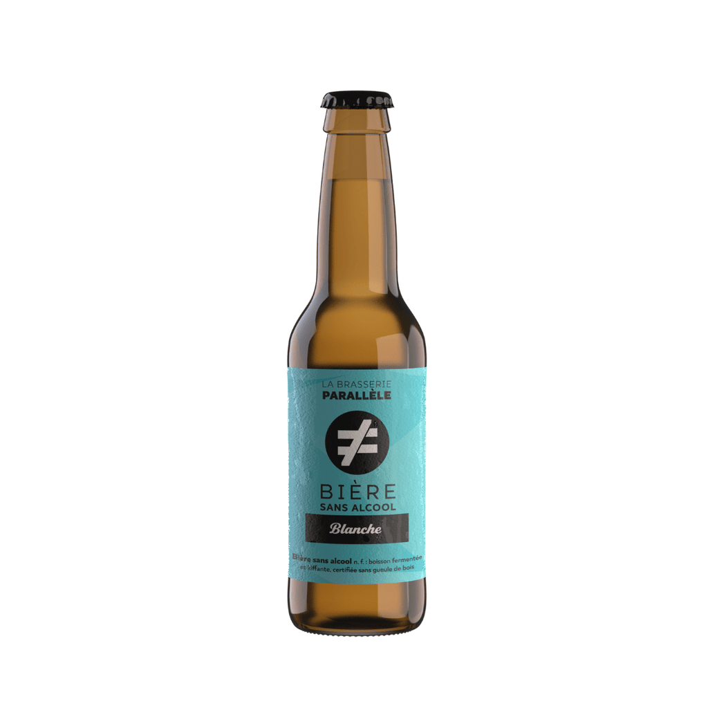 Bière Blanche sans alcool BIO - 33 cl La Brasserie Parallèle vrac-zero-dechet-ecolo-montaudran