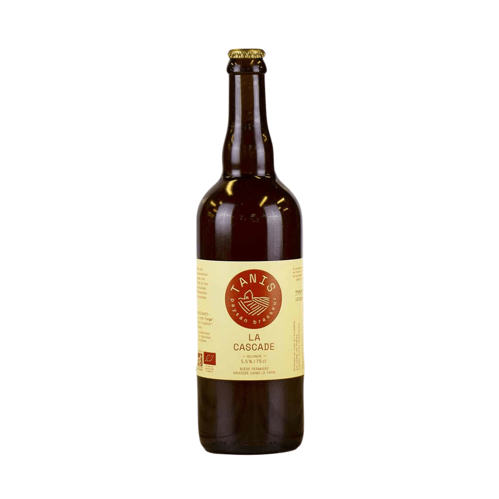 Bière blonde Cascade BIO - 75cl Tanis vrac-zero-dechet-ecolo-montaudran