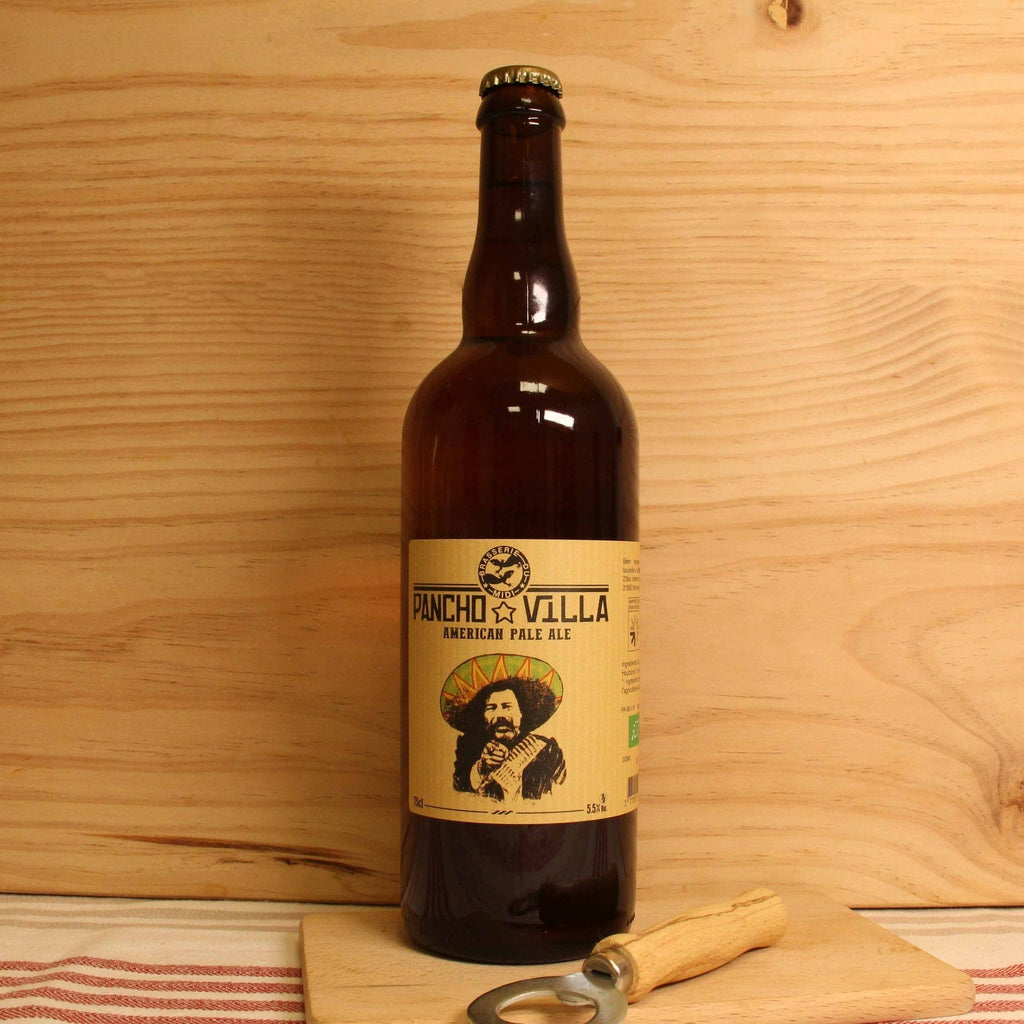 Bière Blonde - Pancho Villa Bio - 75cl Brasserie du midi vrac-zero-dechet-ecolo-montaudran