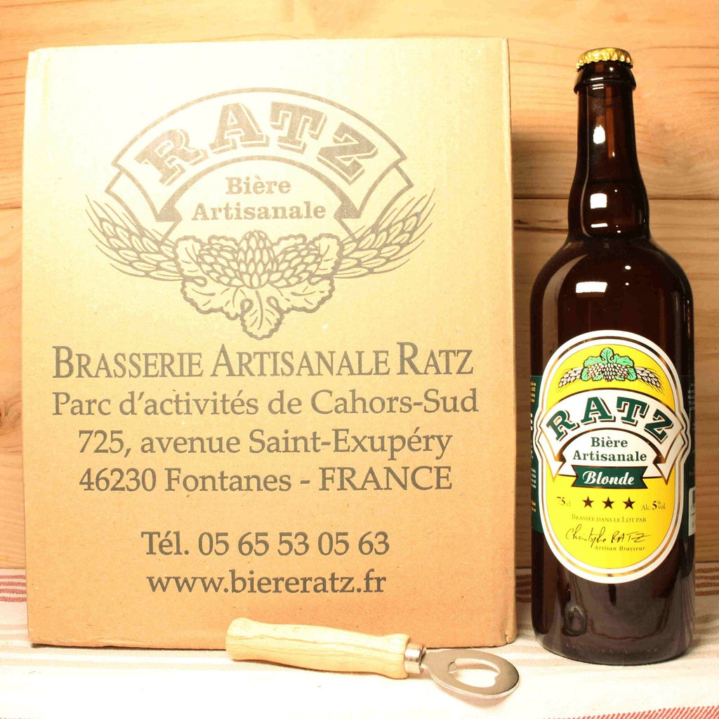 Bière blonde - Ratz - colis 6 x 75cl Ratz vrac-zero-dechet-ecolo-montaudran