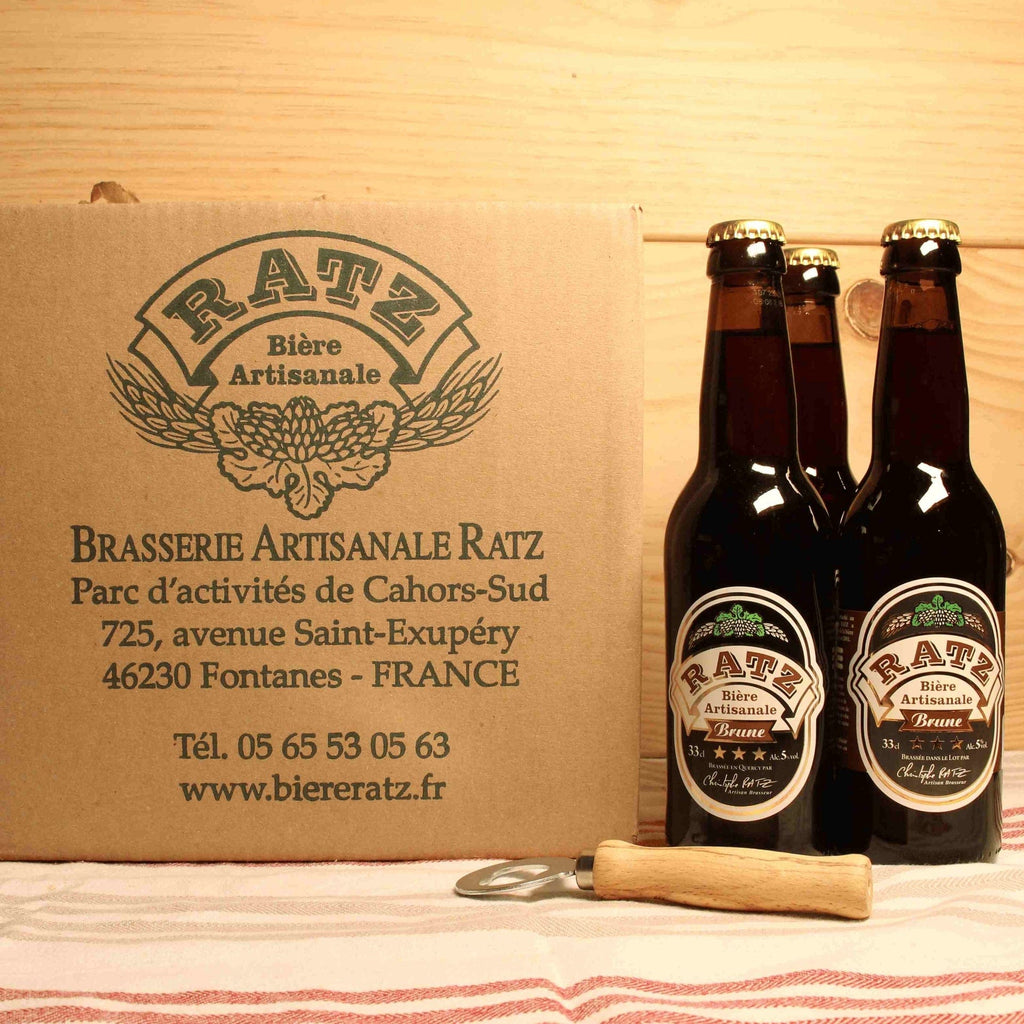 Bière brune - Ratz - Pack 12 x 33cl Ratz vrac-zero-dechet-ecolo-montaudran