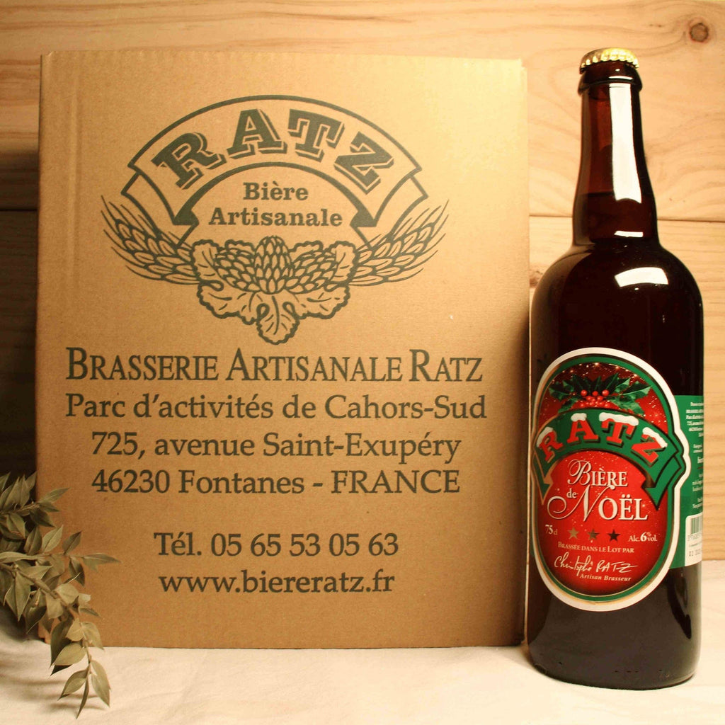Bière de Noël - Ratz - Pack 6 x 75cl Ratz vrac-zero-dechet-ecolo-montaudran