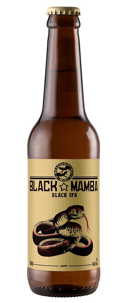 Bière IPA - Black Mamba Bio - 75cl Brasserie du midi vrac-zero-dechet-ecolo-montaudran