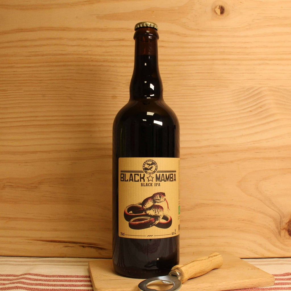 Bière IPA - Black Mamba Bio - 75cl Brasserie du midi vrac-zero-dechet-ecolo-montaudran