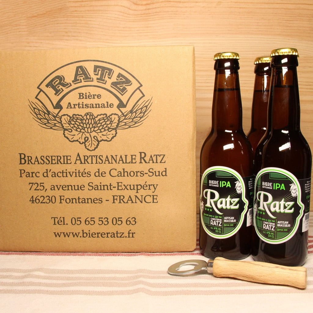 Bière IPA - Ratz - colis 12 x 33cl Ratz vrac-zero-dechet-ecolo-montaudran