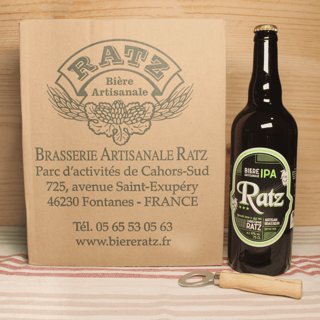 Bière IPA - Ratz - colis 6 x 75cl Ratz vrac-zero-dechet-ecolo-montaudran