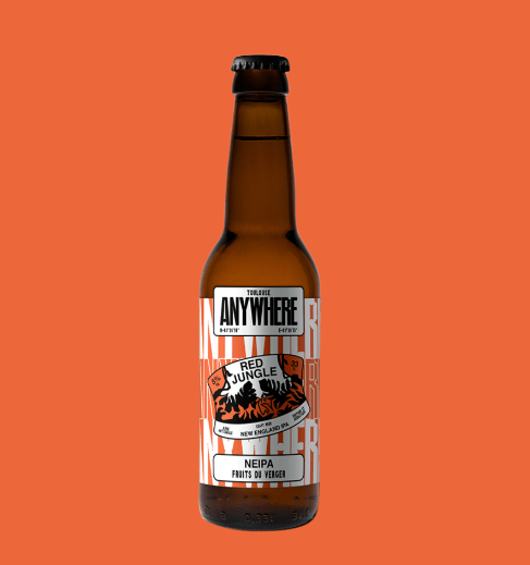 Bière Red Jungle - Neipa 5% - 75cl ANYWHERE vrac-zero-dechet-ecolo-montaudran