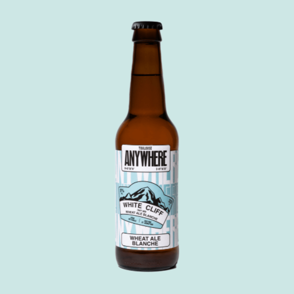Bière White Cliff - Wheat Ale blanche 5% - 75cl ANYWHERE vrac-zero-dechet-ecolo-montaudran