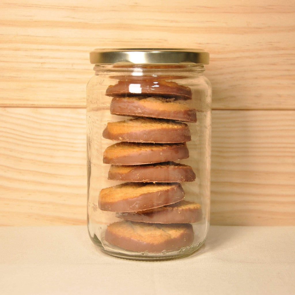 Biscuits nappés au chocolat au lait BIO - 8 pièces - 220g Belledonne vrac-zero-dechet-ecolo-montaudran