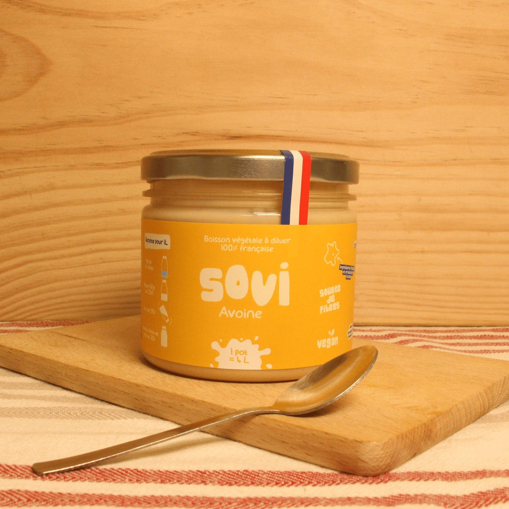 Boisson végétale avoine originale BIO - 1 pot de 320g = 4L Sovi vrac-zero-dechet-ecolo-montaudran
