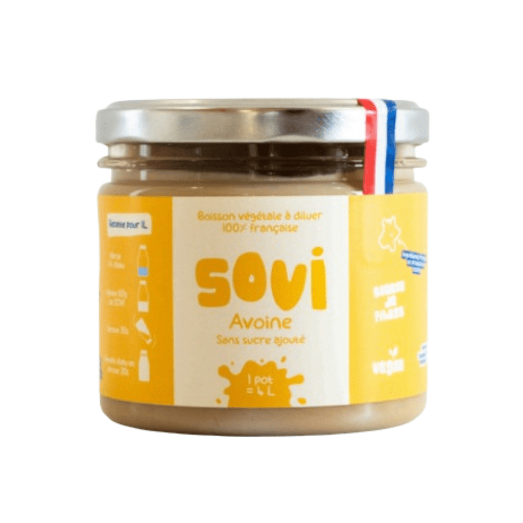 Boisson végétale avoine sans sucre BIO - 1 pot de 320g = 4L Sovi vrac-zero-dechet-ecolo-montaudran
