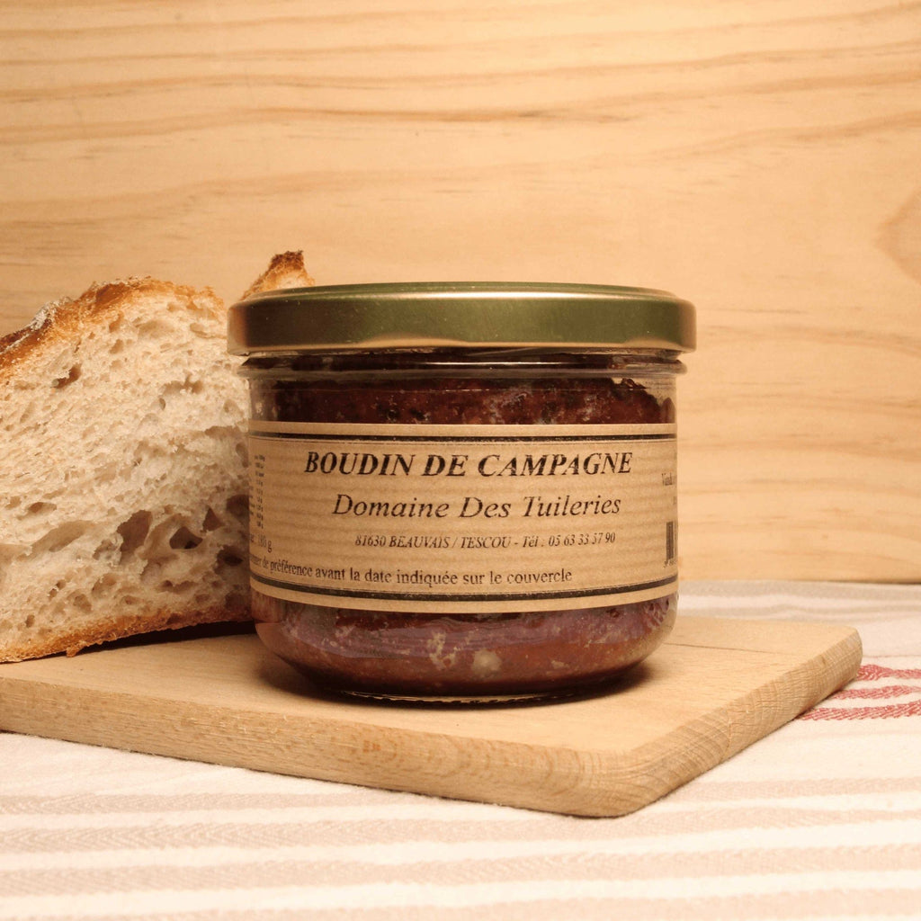 Boudin de Porc - 180g Domaine des Tuileries vrac-zero-dechet-ecolo-montaudran