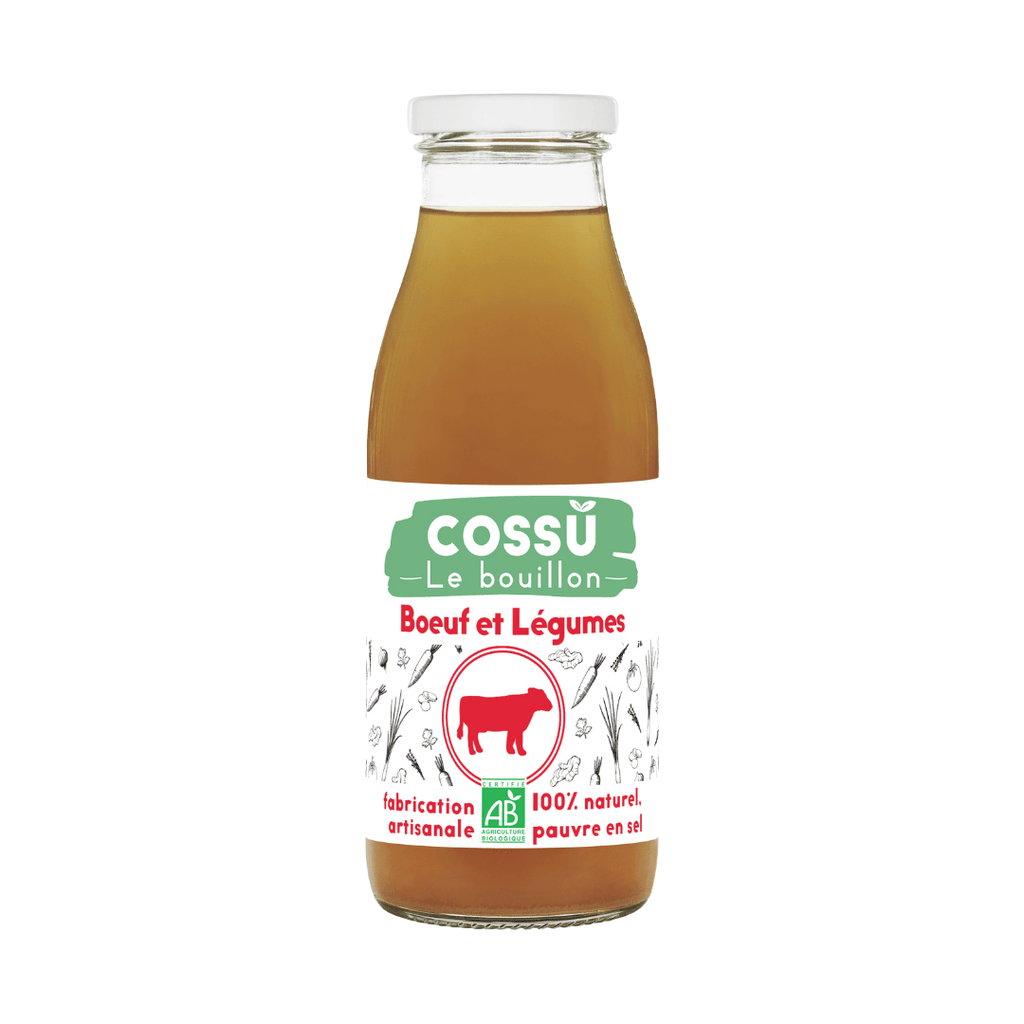 Bouillon de Bœuf et légumes BIO - 50cl Cossü vrac-zero-dechet-ecolo-montaudran