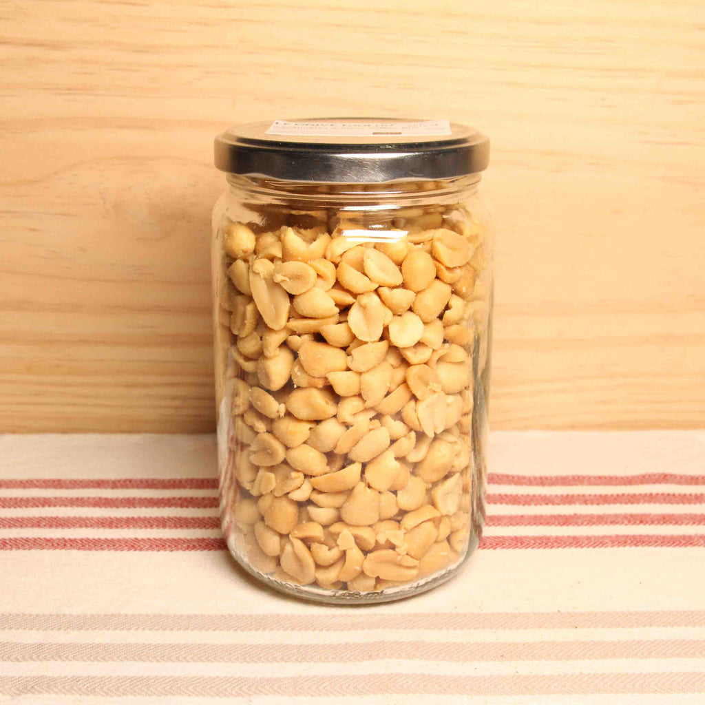 Cacahuètes grillées salées BIO - 370g Base Organic Food vrac-zero-dechet-ecolo-montaudran