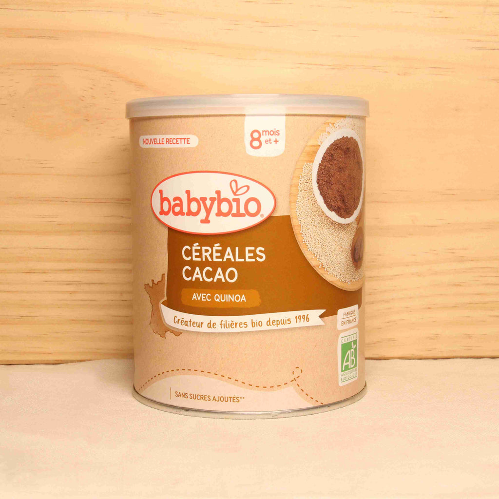 Céréales Cacao avec quinoa BIO - dès 8 mois - 220g Baby Bio vrac-zero-dechet-ecolo-montaudran