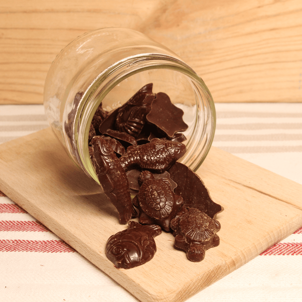 Chocolat de Pâques friture 70 % cacao - 100g Maison Schaal vrac-zero-dechet-ecolo-montaudran