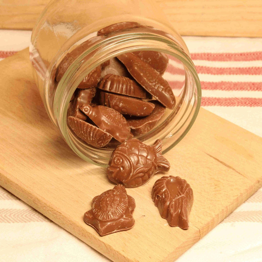 Chocolat de Pâques friture lait - 100g BOVETTI Chocolatier vrac-zero-dechet-ecolo-montaudran