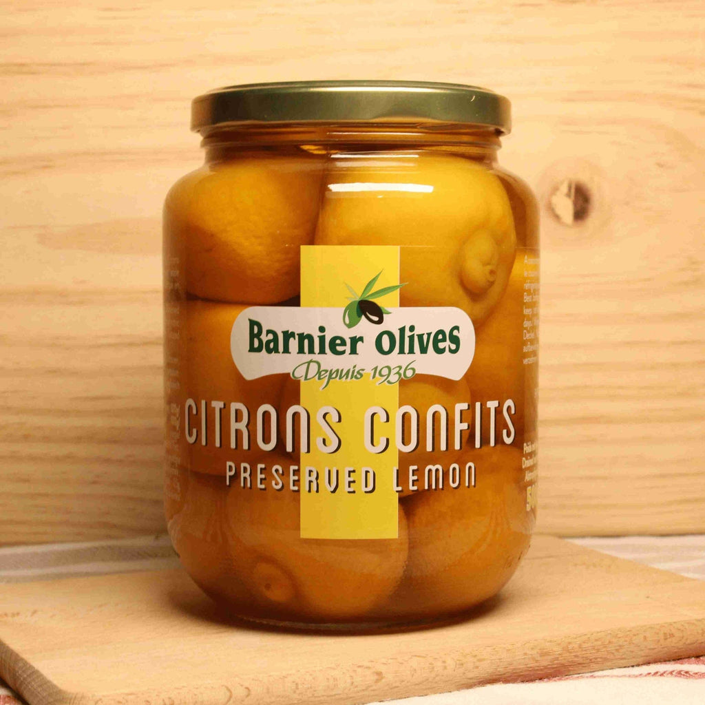 Citron confit - 500g net égoutté Barnier Olives vrac-zero-dechet-ecolo-montaudran