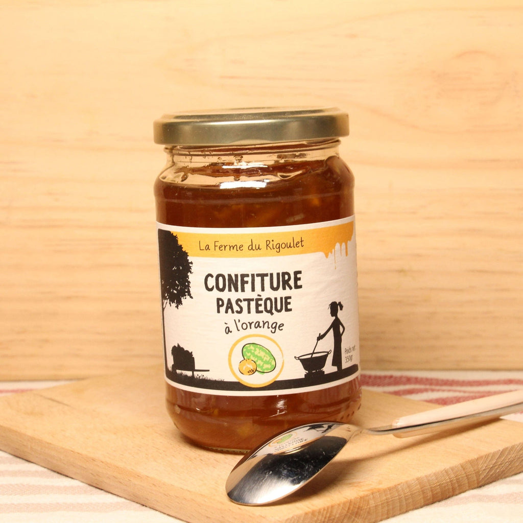 Confiture de Pastèque à l'orange BIO- 350g Ferme du Rigoulet vrac-zero-dechet-ecolo-montaudran