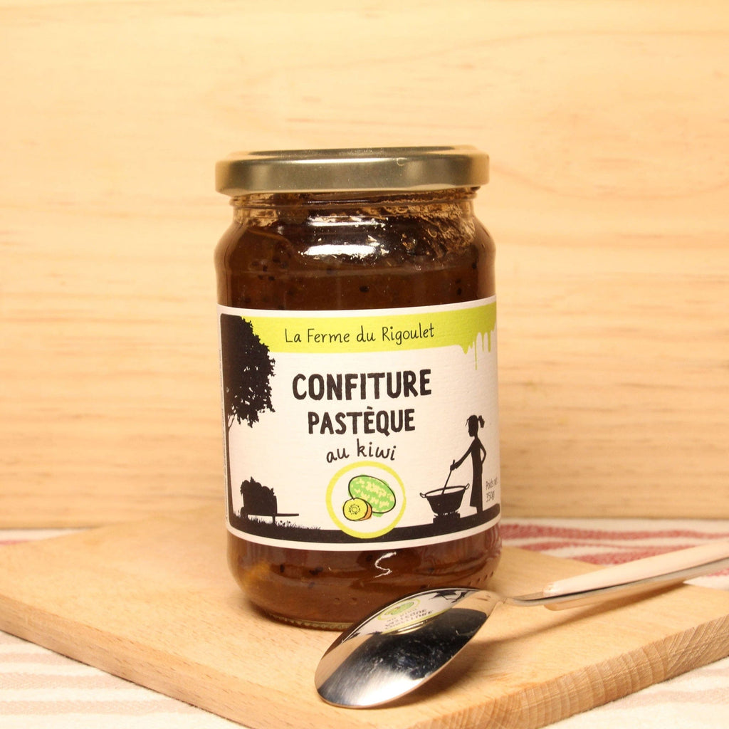 Confiture de Pastèque et Kiwi BIO - 350g Ferme du Rigoulet vrac-zero-dechet-ecolo-montaudran