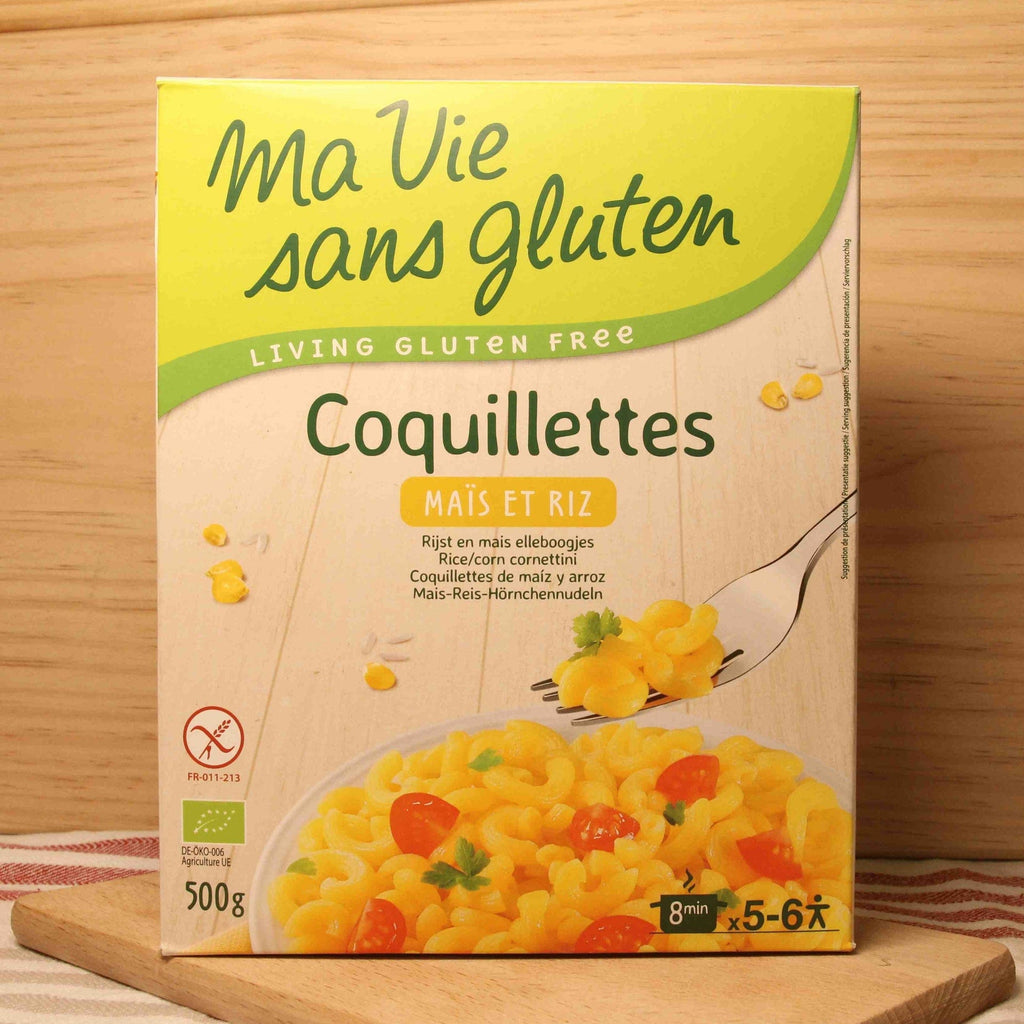 Coquillettes maïs et riz sans gluten BIO - 500g Ma vie sans gluten vrac-zero-dechet-ecolo-montaudran