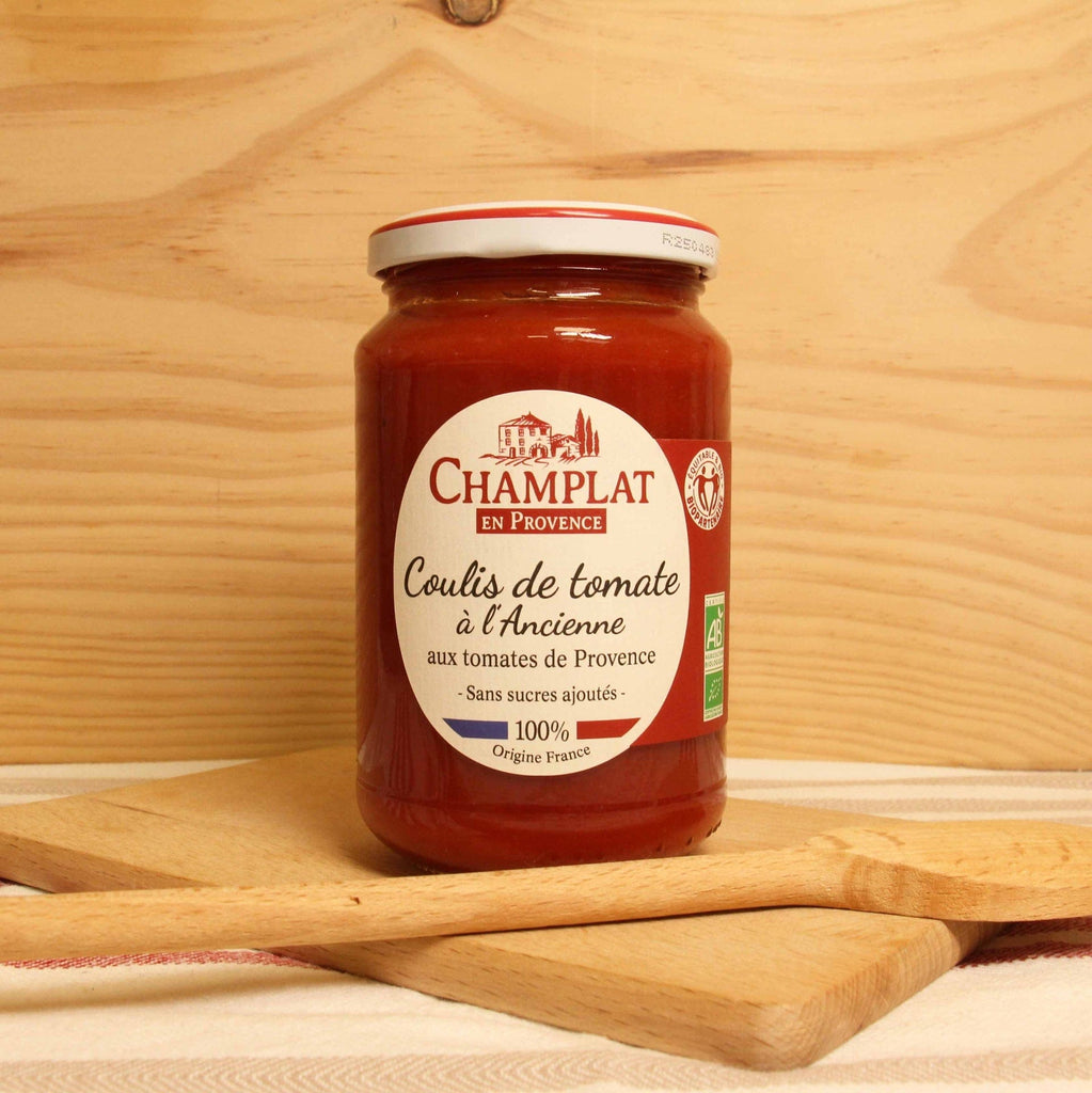 Coulis de tomates françaises à l'ancienne BIO - 340g Champlat vrac-zero-dechet-ecolo-montaudran