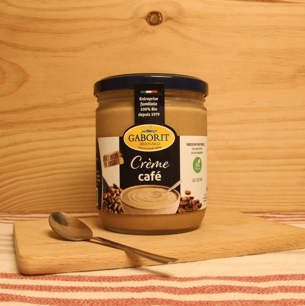 Crème dessert café BIO - 400g Bernard GABORIT vrac-zero-dechet-ecolo-montaudran