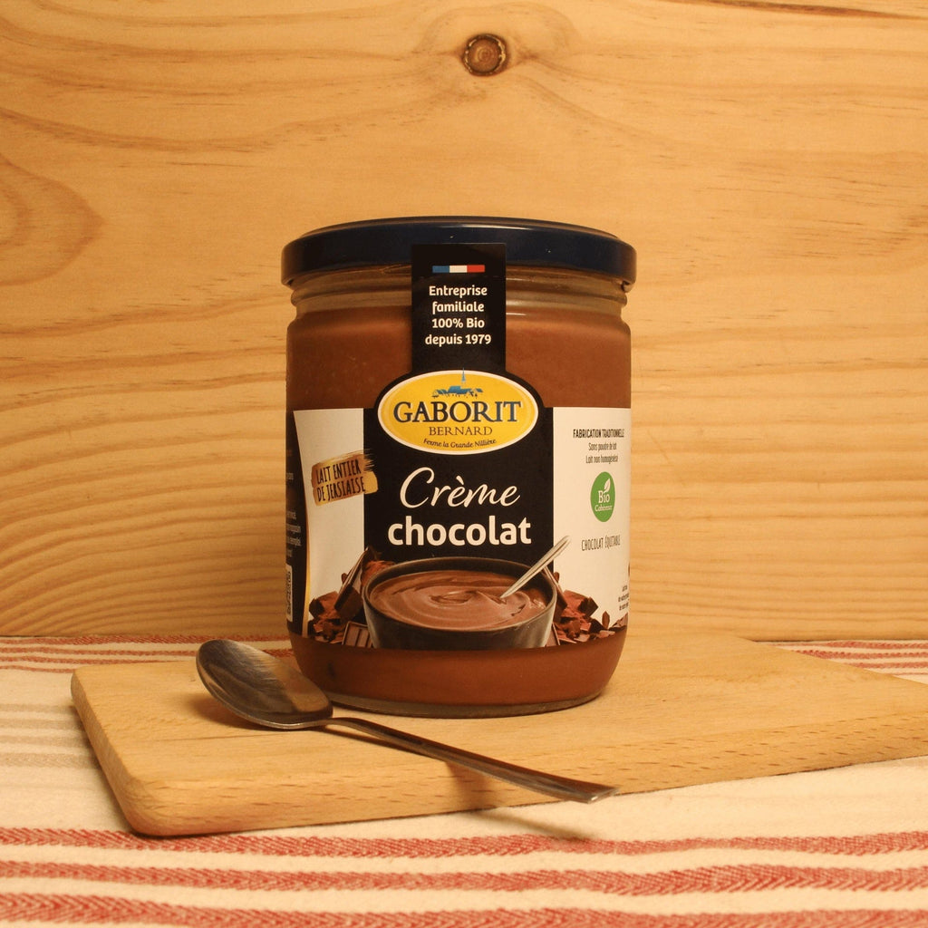 Crème dessert chocolat BIO - 400g Bernard GABORIT vrac-zero-dechet-ecolo-montaudran