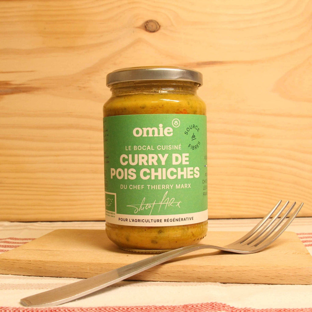 Curry de pois chiches BIO - 340g Omie vrac-zero-dechet-ecolo-montaudran