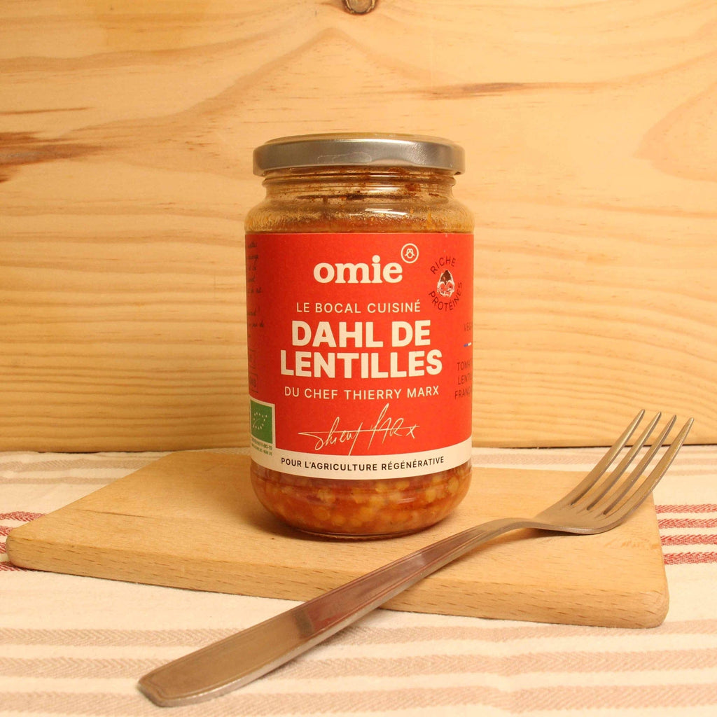 Dahl de lentilles corail BIO - 340g Omie vrac-zero-dechet-ecolo-montaudran