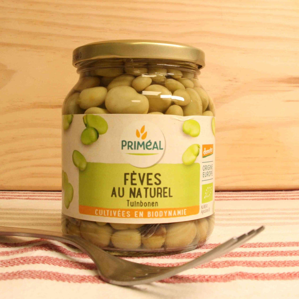 Fèves au naturel BIO - 215g net égoutté Priméal vrac-zero-dechet-ecolo-montaudran