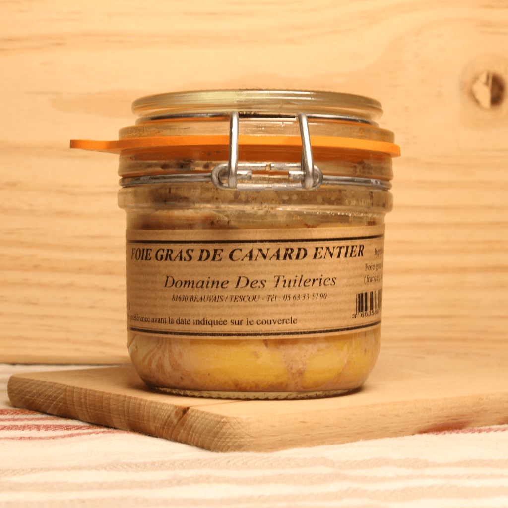 Foie gras de canard gras - 180g Domaine des Tuileries vrac-zero-dechet-ecolo-montaudran