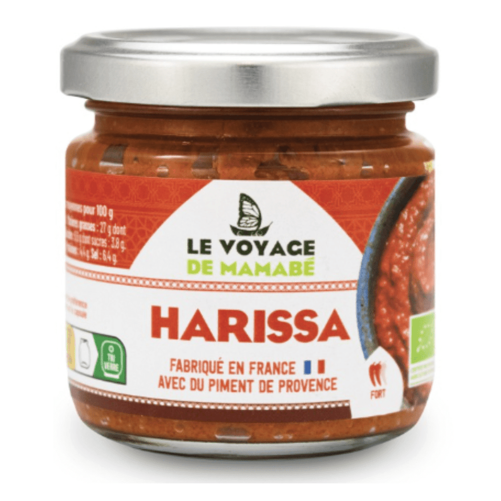 Harissa aux piments de Provence BIO - 85g Le voyage de Mamabé vrac-zero-dechet-ecolo-montaudran