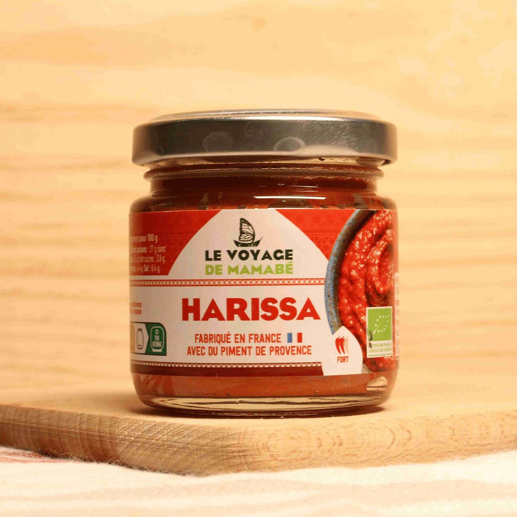 Harissa aux piments de Provence BIO - 85g Le voyage de Mamabé vrac-zero-dechet-ecolo-montaudran