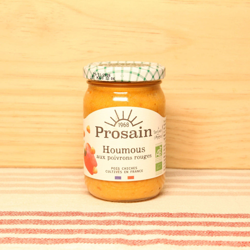 Houmous aux poivrons rouges BIO - 195g Prosain vrac-zero-dechet-ecolo-montaudran