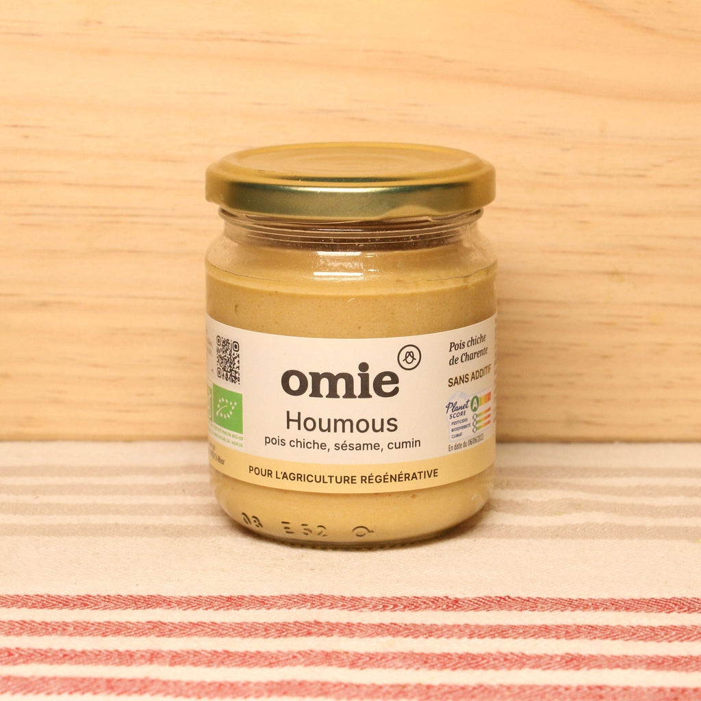 Houmous classique Bio - 180g Omie vrac-zero-dechet-ecolo-montaudran