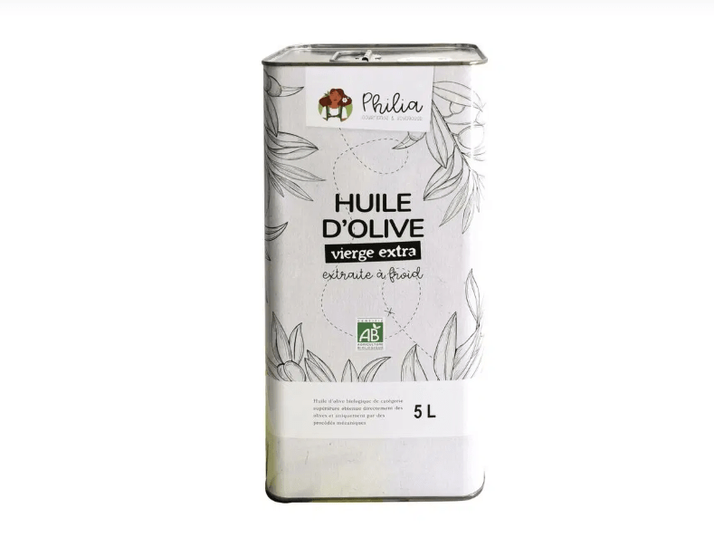 Huile d’olive extra vierge BIO - 5L Philia vrac-zero-dechet-ecolo-montaudran